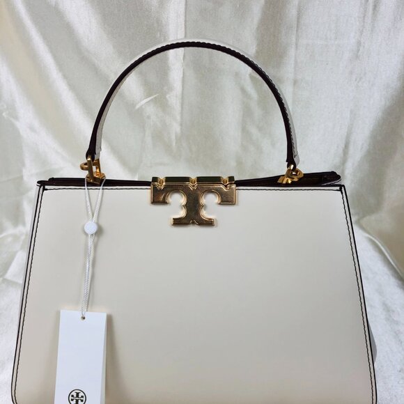 Tory Burch Eleanor Spazzolato Satchel Bag - Picture 8 of 8